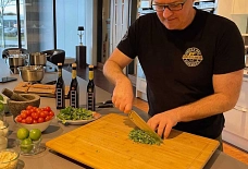 Markus Hülsken in der Grill- und BBQ-Schule Topfgucker